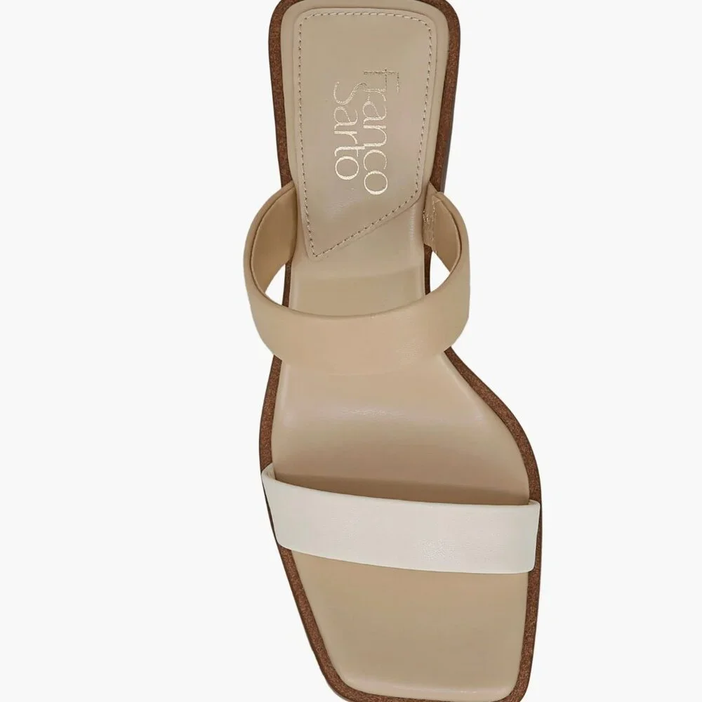 NEW Franco Sarto Felani Slide Sandal (Women) 10M, BEIGE